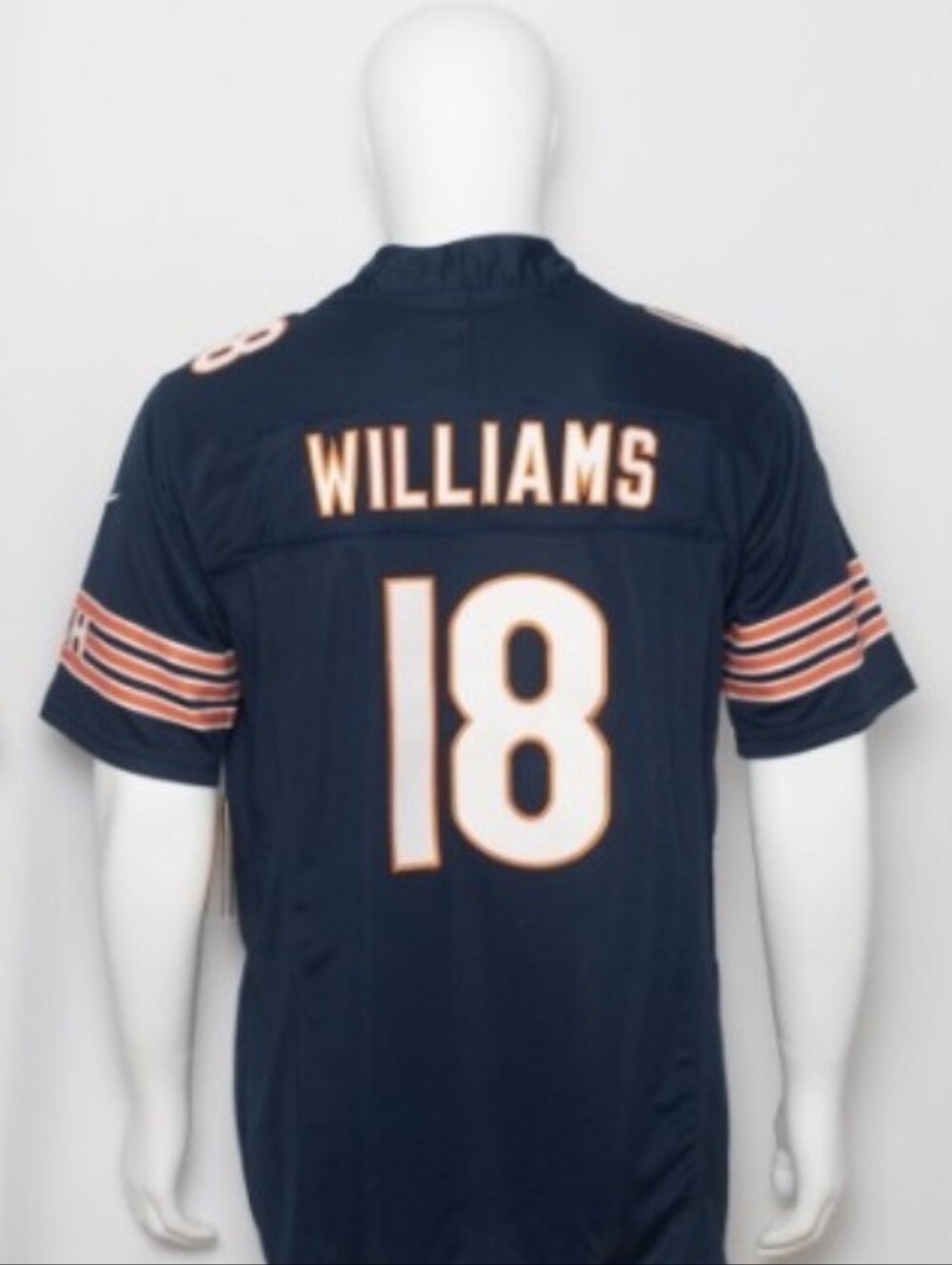 Stitched Men's Nike #18 Caleb Williams Chicago Bears NFL Jersey